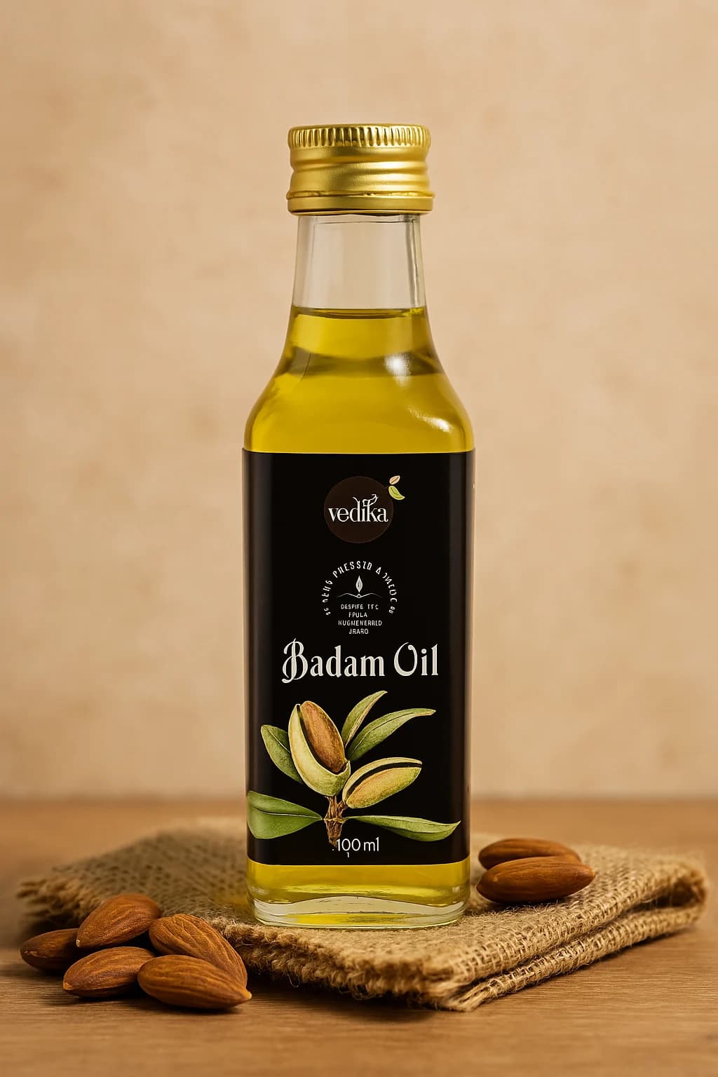 Wood Pressed Gurbandi Badam Oil 